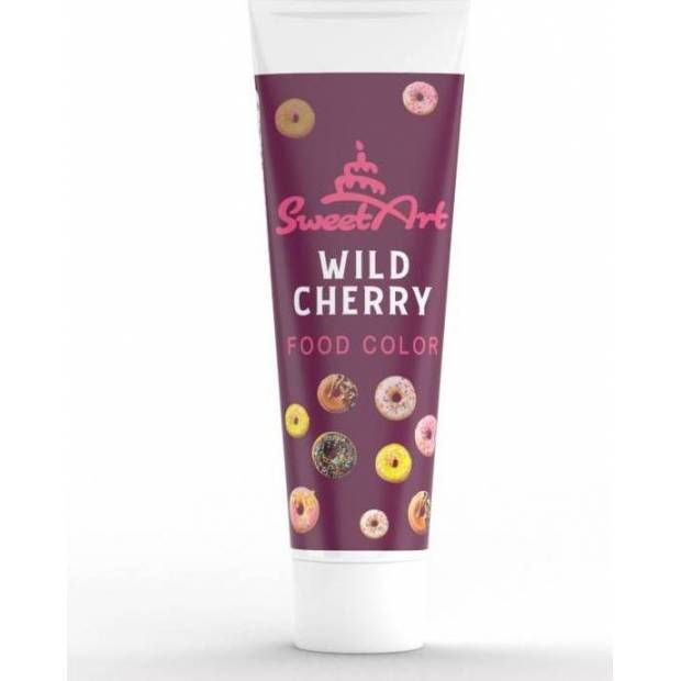 SweetArt gélová farba v tube Wild Cherry (30 g)