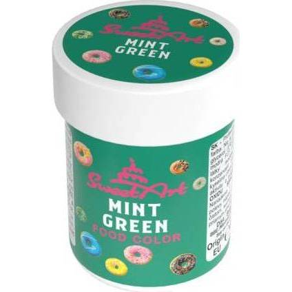 SweetArt gélová farba Mint Green (30 g)