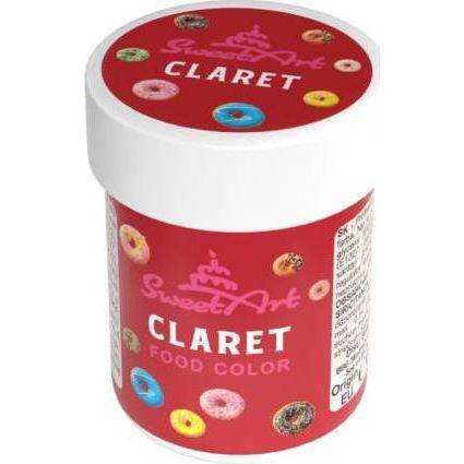 Gélová farba SweetArt Claret (30 g)