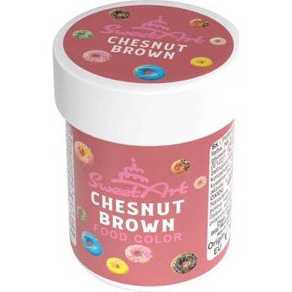 SweetArt gélová farba Chestnust Brown (30 g)