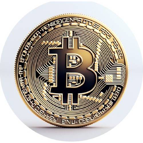 Jedlý papier Bitcoin 19,5 cm