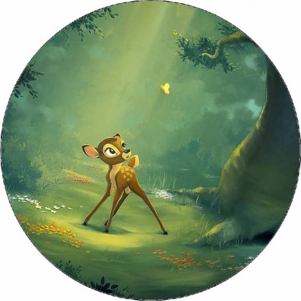 Jedlý papier Bambi v lese 19,5 cm