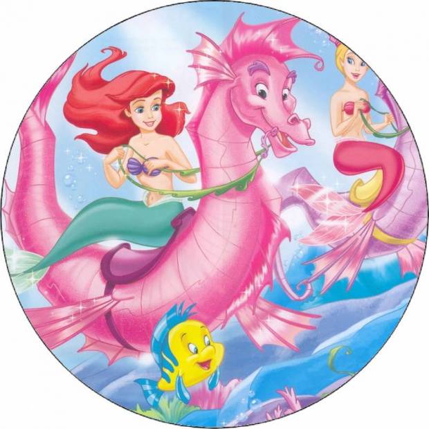 Jedlý papier Ariel na morskom koníkovi 19,5 cm