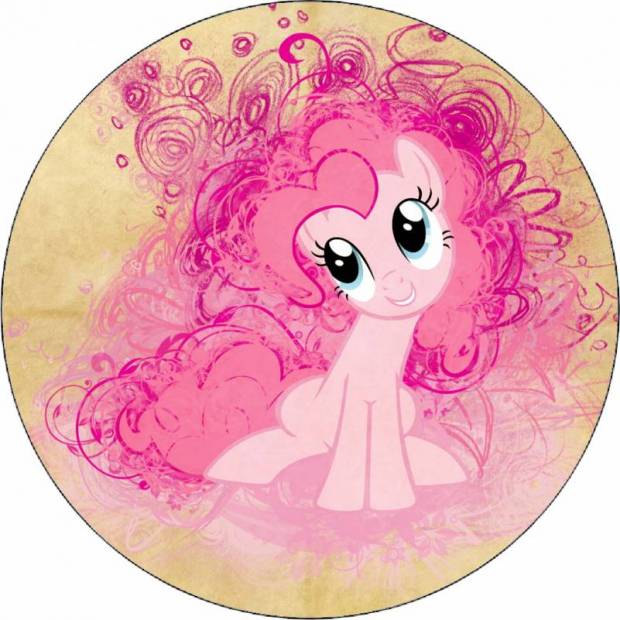 Jedlý papier My little pony pink pony 19,5 cm