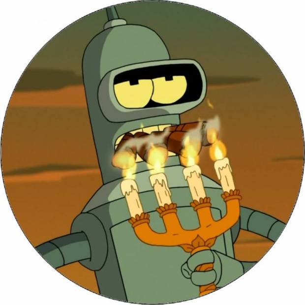 Futurama Bender so svietnikom 19,5 cm