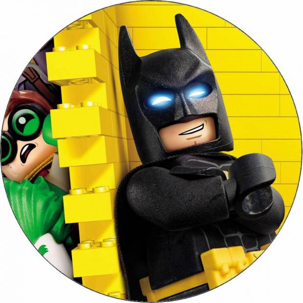 Jedlý papier Lego Batman 19,5 cm