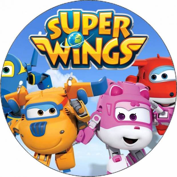 Jedlý papier Super Wings 19,5 cm