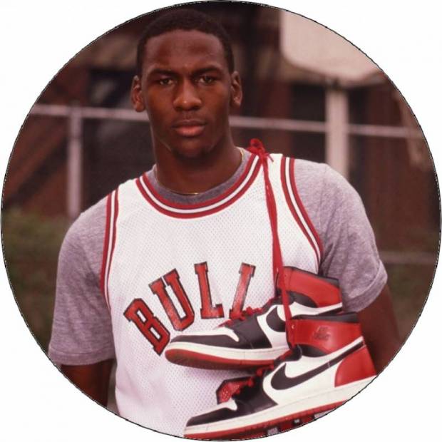 Jedlý papier Michael Jordan 19,5 cm