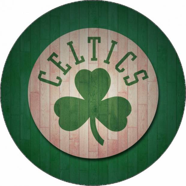 Logo Celtics z jedlého papiera 19,5 cm