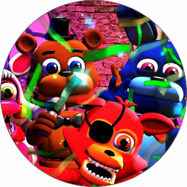 Jedlý papier Five Nights at Freddy's FnaF World 19,5 cm