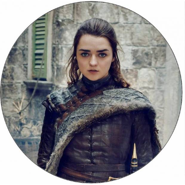 Jedlý papier Game of Thrones Arya Stark 19,5 cm