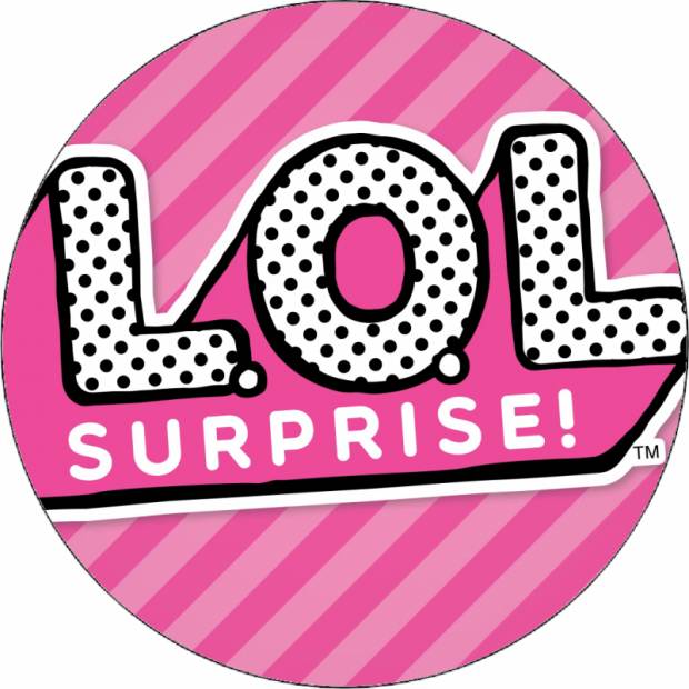 Jedlý papier L.O.L. surprise logo 19,5 cm