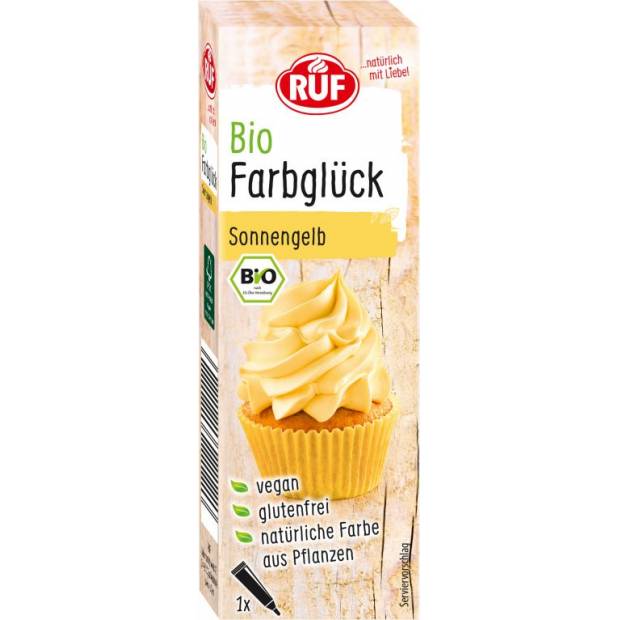 Gélová farba žltá BIO 25g