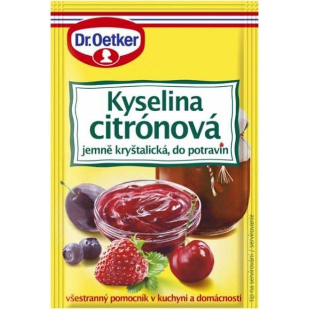 Dr. Oetker Kyselina citrónová (20 g) DO0055 dortis