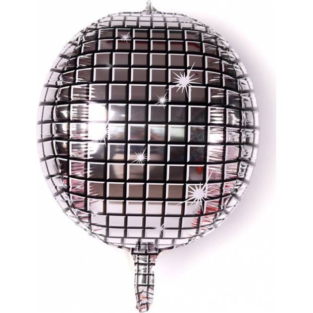 Fóliový balón disco ball 4d 38cm