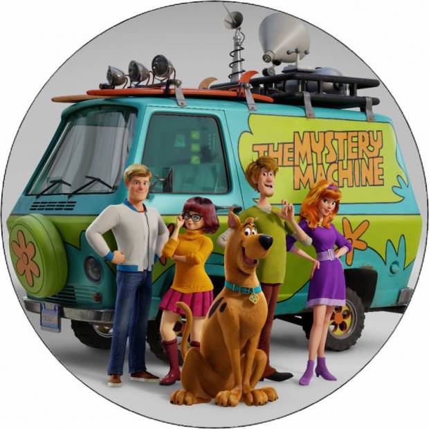 Scooby doo tím 19,5 cm