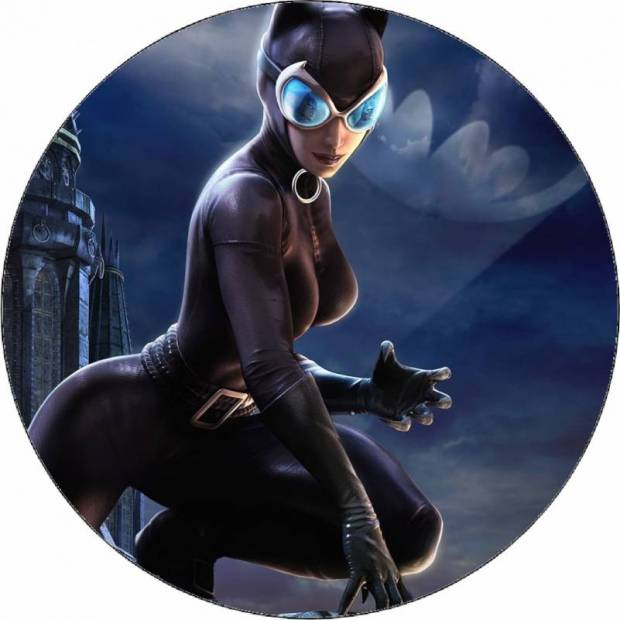 Jedlý papier Catwoman v noci 19,5 cm