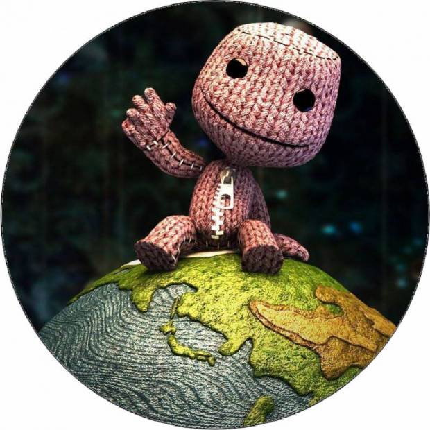 Jedlý papier Littlebigplanet Sackboy na planéte 19,5 cm