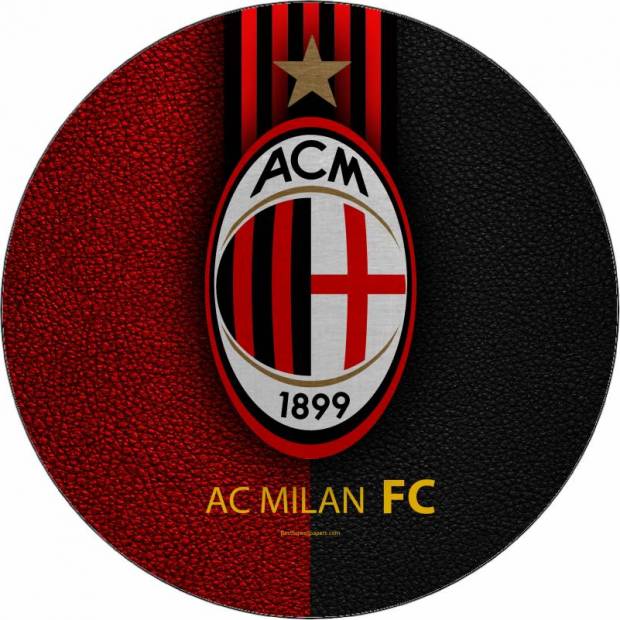 Jedlý papier AC Milan 19,5 cm