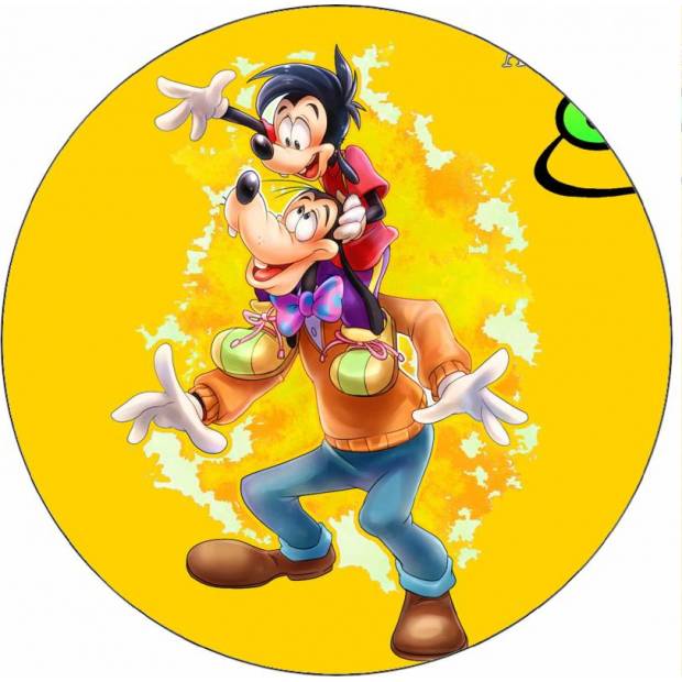 Jedlý papier Goofy a Max 19,5 cm