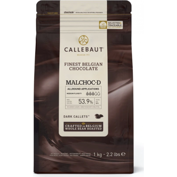 Barry Callebaut malchoc bitter 1kg