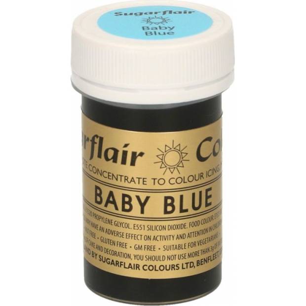 Gélová farba baby blue 25g