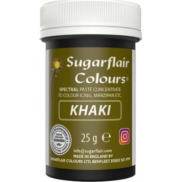 Gélová farba khaki 25g