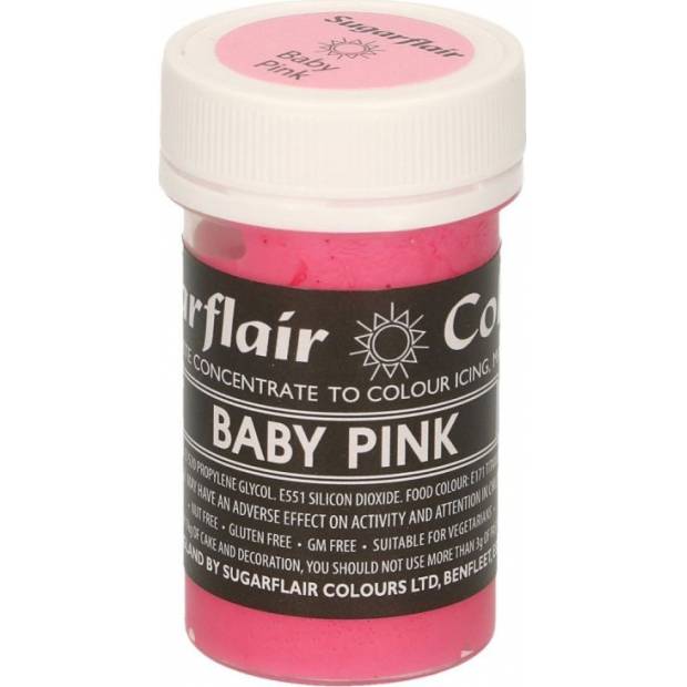 Gélová farba baby pink pastel 25g