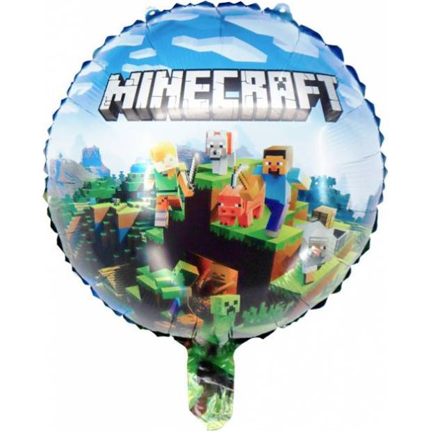 Fóliový balón Minecraft 46 cm