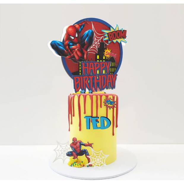 Spiderman topper na tortu