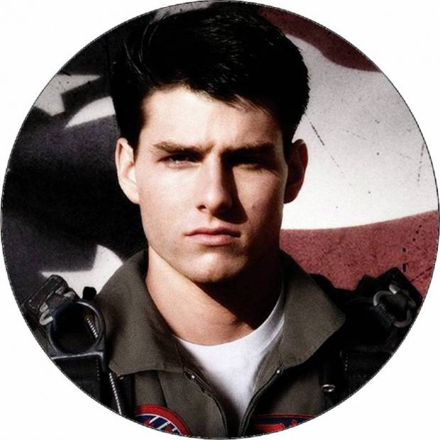 Jedlý papier Top Gun 2 Tom Cruise 19,5 cm