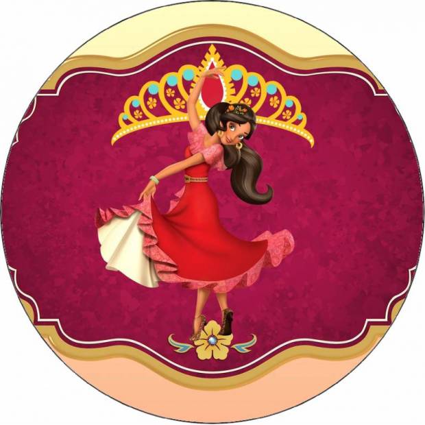 Jedlý papier Elena z Avaloru v logu 19,5 cm