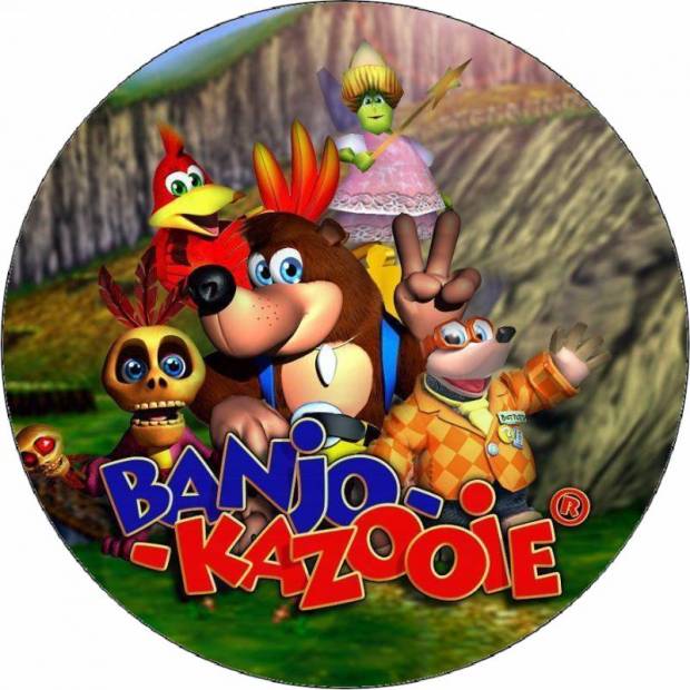 Banjoo kazooie jedlý papier 19,5 cm