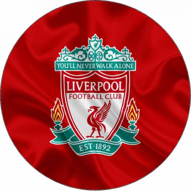 Jedlý papier FC Liverpool 19,5 cm