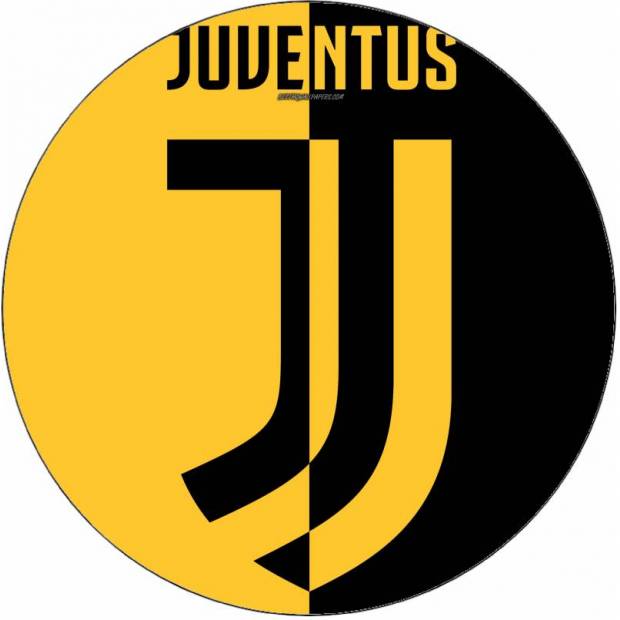 Jedlý papier Juventus Turín logo 19,5 cm