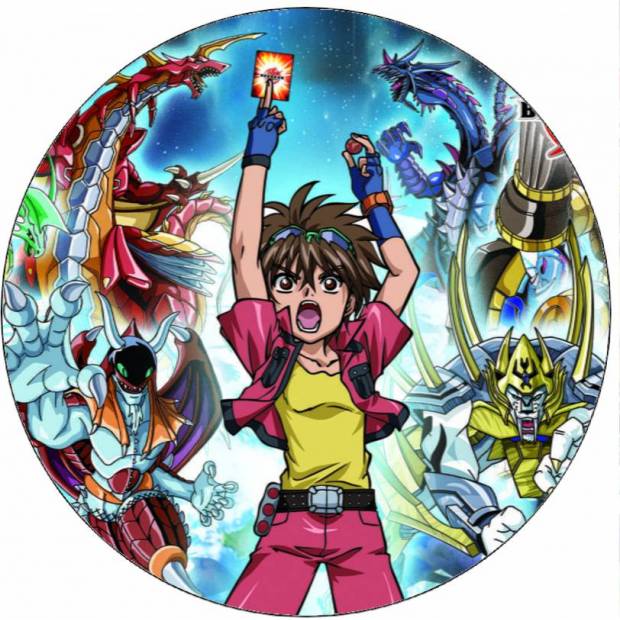 Bakugan duel jedlý papier 19,5 cm