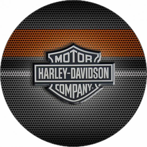 Jedlý papier Harley Davidson logo 19,5 cm