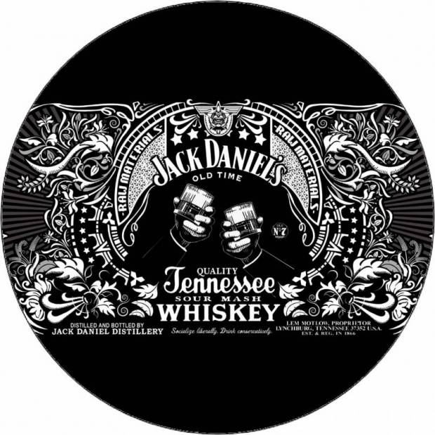 Jedlý papier s logom Jack Daniels 19,5 cm