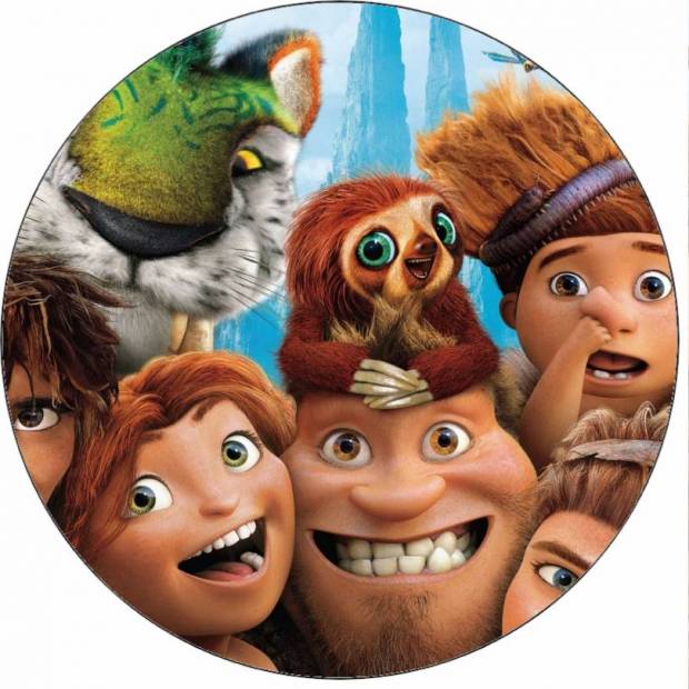 Jedlý papier Croods 19,5 cm