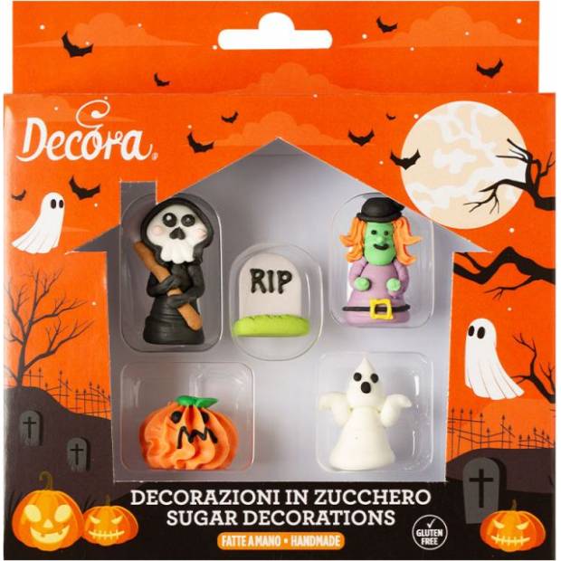 Halloween 3D cukrovinky dekorácie