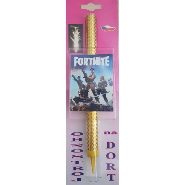 Fontána na tortu Fortnite - 1ks