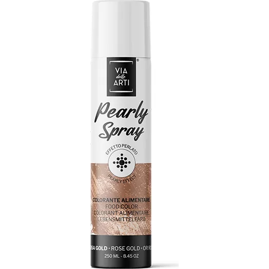 Perleťová farba v spreji rose gold 250 ml