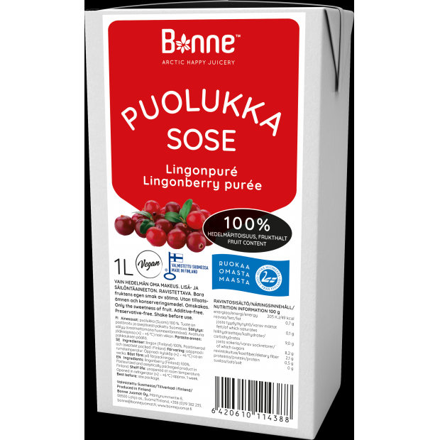 Pyré 100% Brusinka 1l - Bonne