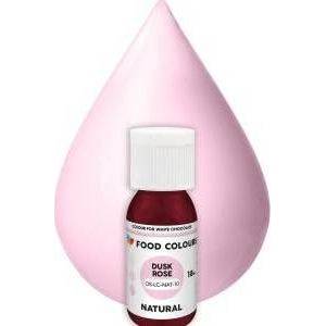 Food Colours prírodná tekutá čokoládová farba Dusk Rose (18 ml)