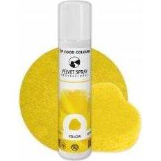 Potravinárske farby Velvet Spray Yellow (100 ml)