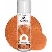 Potravinárske farby Orange Velvet Spray (100 ml)