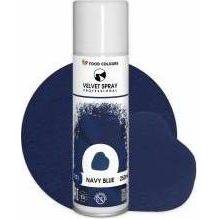 Potravinárske farby Velvet Spray Navy Blue (250 ml)