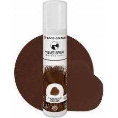 Potravinárske farby Velvet Spray Chocolate Dessert (100 ml)