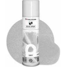 Potravinárske farby Velvet Spray Grey (250 ml)