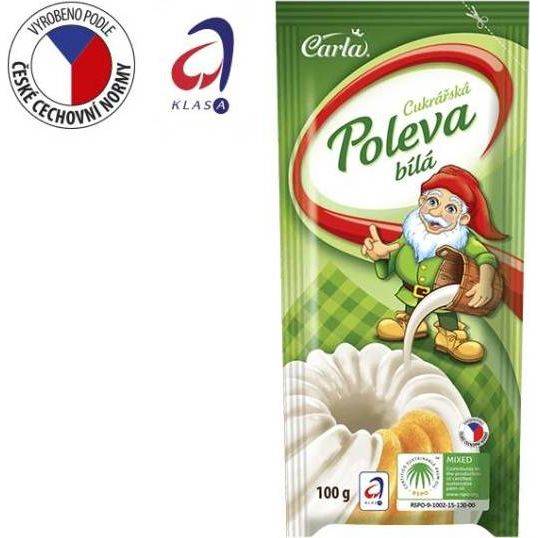 Cukrárenská poleva Carla White (100 g)